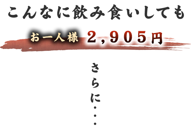 こんなに飲み食いしても